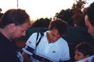 tenista Mats Wilander a reja na tvanici/srpen 96/
